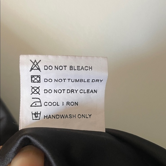 Oh Polly Black Satin Dress UK 8-SMALL - Picture 9 of 11